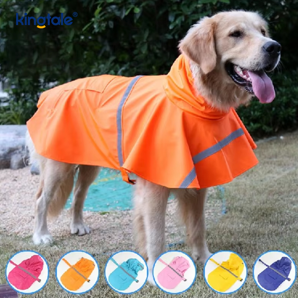 Çok Renkli Köpek Yağmurluğu