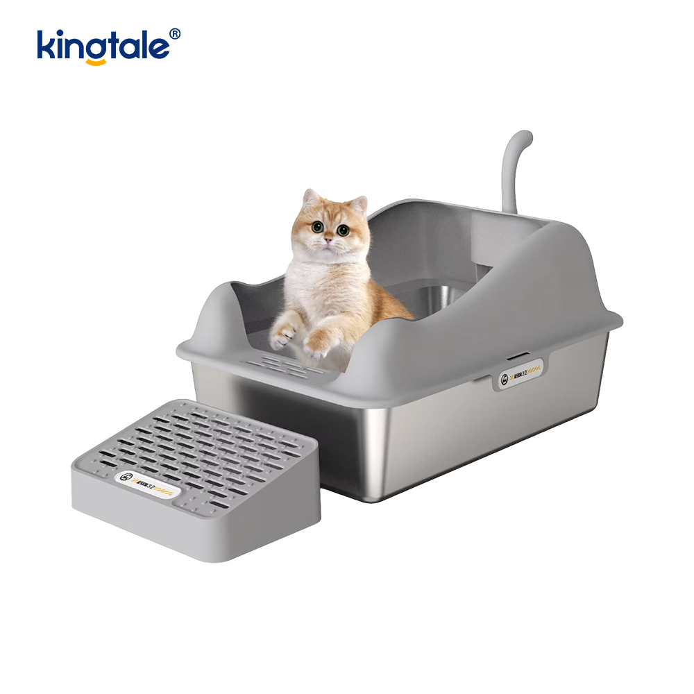 Kum Önleyici Pedallı Kedi Tuvaleti