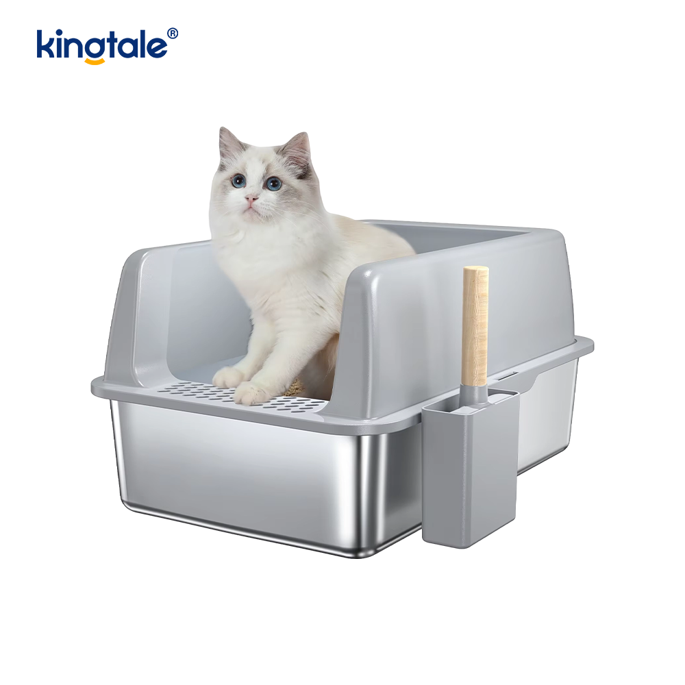 Kum Önleyici Pedallı Kedi Tuvaleti