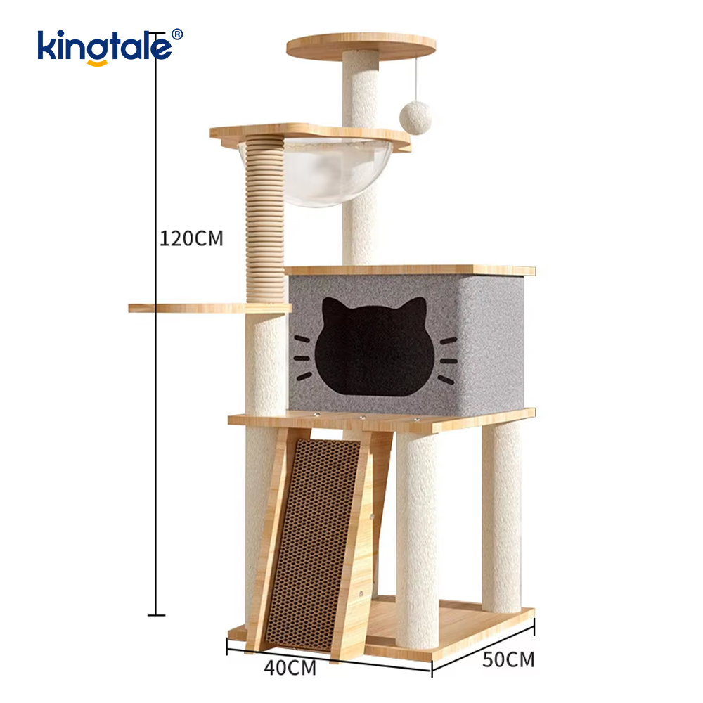 MDF Keçe Kedi Ağacı