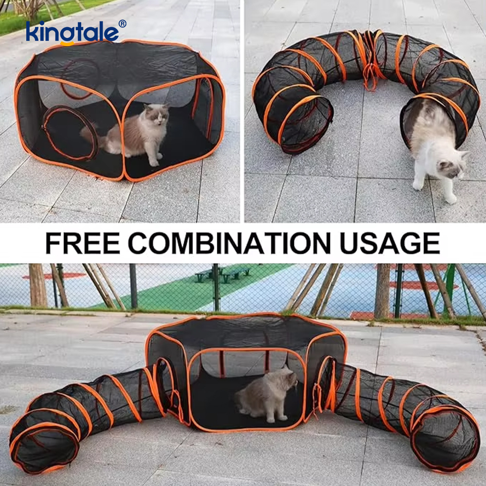 Pet Kedi Tüneli Tüp Kedi Oyuncakları Katlanabilir