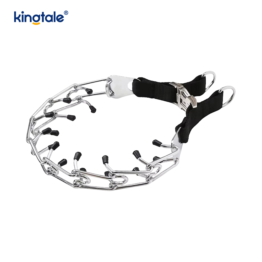 Metal Tokalı Köpek Prong Tasması