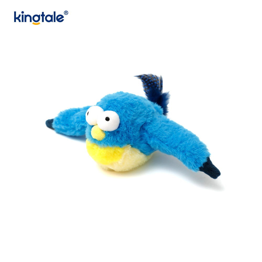 Tüm Irklar İçin Simüle Serçe Pet Peluş Oyuncak Kedi Kicker Kedi Nipleri Oyuncaklar Serçe