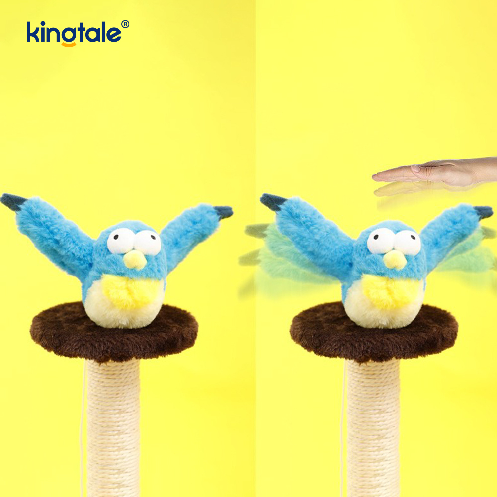 Tüm Irklar İçin Simüle Serçe Pet Peluş Oyuncak Kedi Kicker Kedi Nipleri Oyuncaklar Serçe