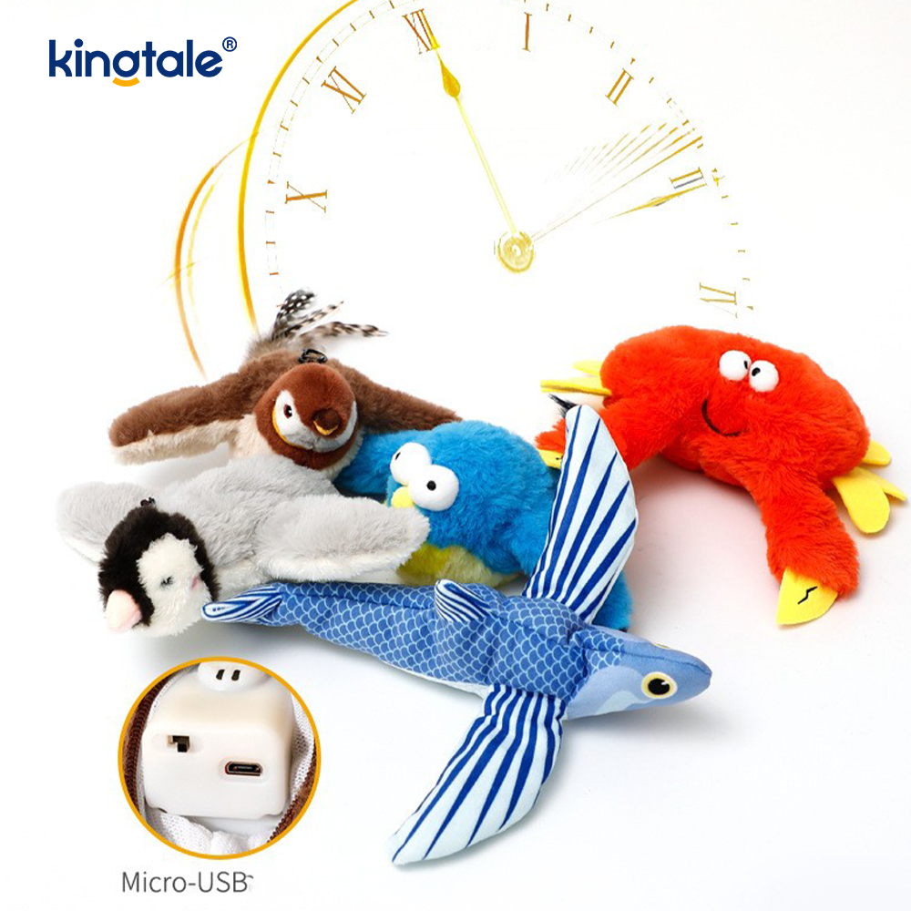 Tüm Irklar İçin Simüle Serçe Pet Peluş Oyuncak Kedi Kicker Kedi Nipleri Oyuncaklar Serçe