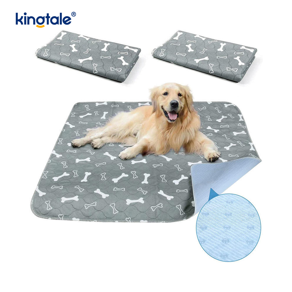 Pet Değiştirme Mat Yeniden Kullanılabilir Köpek Mat Zemin Kaymaz Yıkanabilir Çiş Pedleri Köpekler için