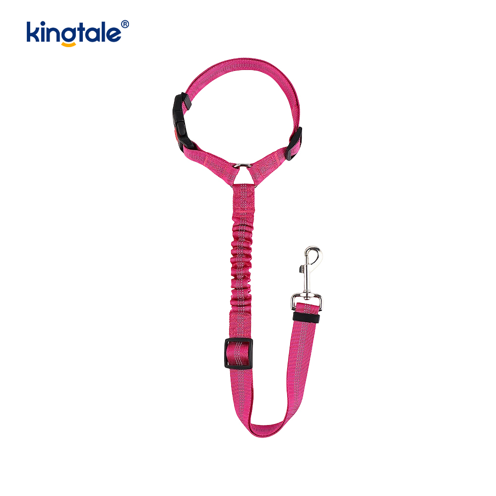 Dayanıklı Polyester Yansıtıcı Pet Araba Emniyet Kemeri Tasma Anti-Rush Anti-Rush