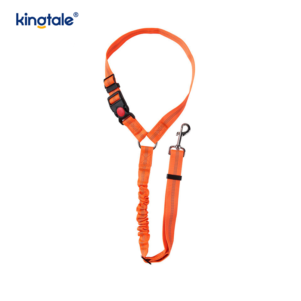 Dayanıklı Polyester Yansıtıcı Pet Araba Emniyet Kemeri Tasma Anti-Rush Anti-Rush