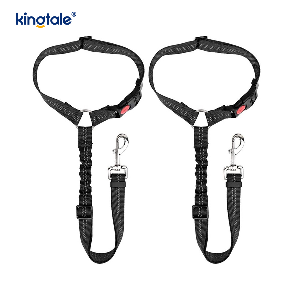 Dayanıklı Polyester Yansıtıcı Pet Araba Emniyet Kemeri Tasma Anti-Rush Anti-Rush