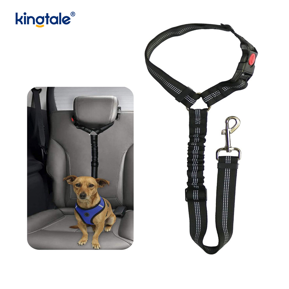 Dayanıklı Polyester Yansıtıcı Pet Araba Emniyet Kemeri Tasma Anti-Rush Anti-Rush