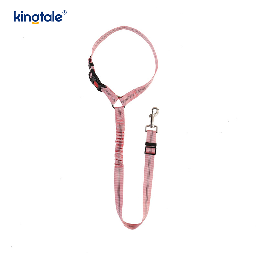 Dayanıklı Polyester Yansıtıcı Pet Araba Emniyet Kemeri Tasma Anti-Rush Anti-Rush
