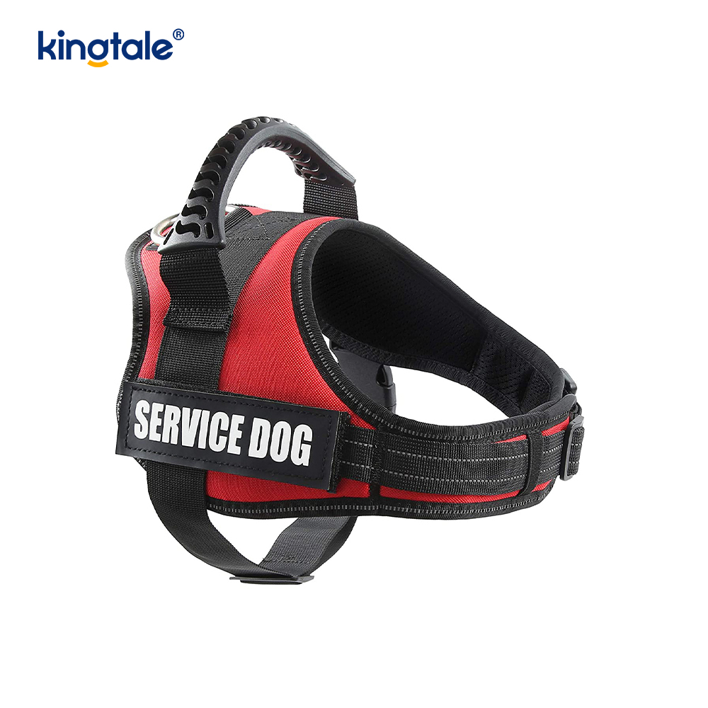 Hiçbir Çekme Yansıtıcı Tasarımcı Köpek Koşum Katı Naylon Halat Köpek Tasma