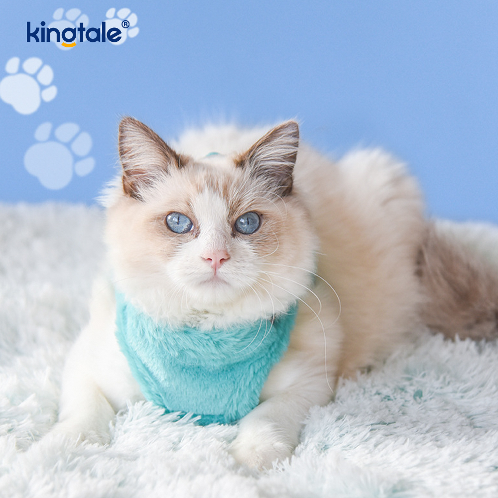 Peluş Pet Köpek Koşum Tasma Seti Sonbahar Yürüyüş Köpekleri Koşum Yelek