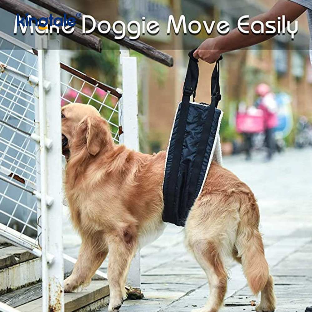 Evcil Hayvanlar İçin Özelleştirilmiş Taşınabilir Köpek Sling Katı Sürdürülebilir Köpek Kaldırma Koşum Takımı