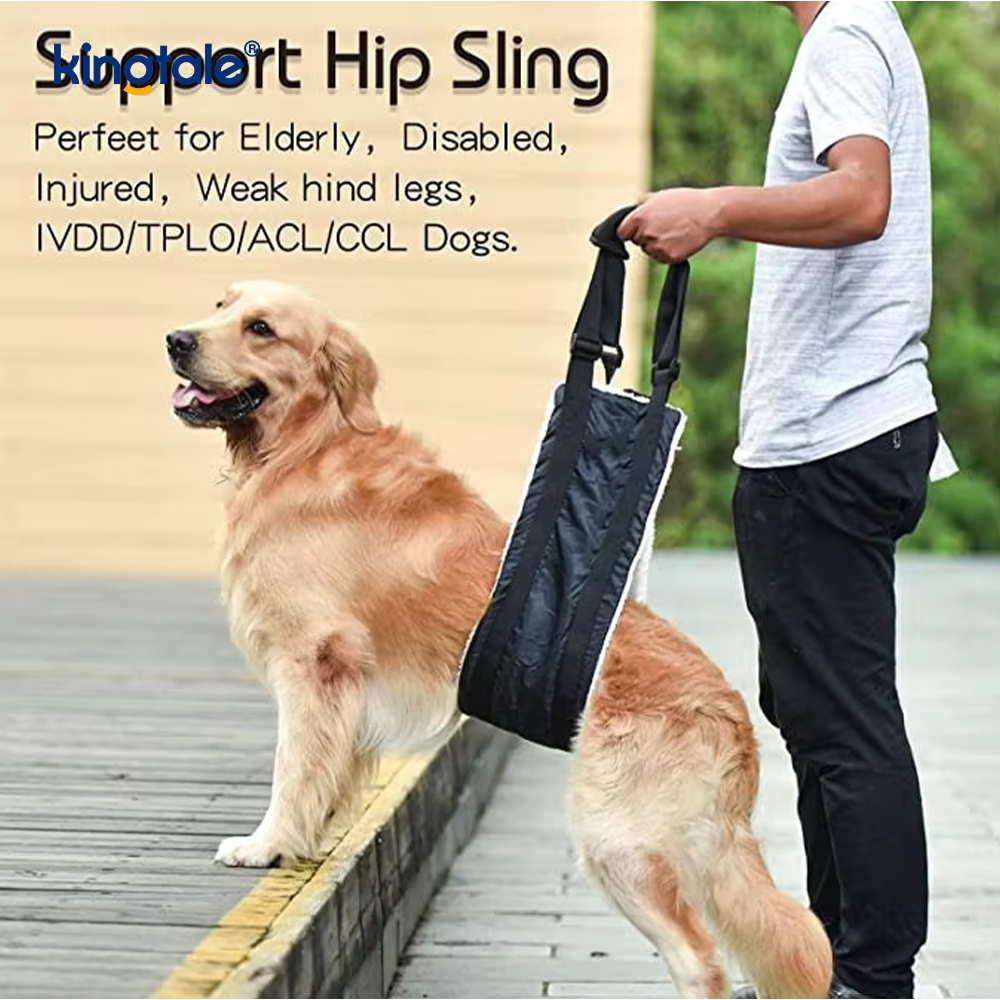 Evcil Hayvanlar İçin Özelleştirilmiş Taşınabilir Köpek Sling Katı Sürdürülebilir Köpek Kaldırma Koşum Takımı