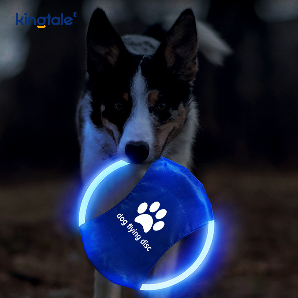 LED Ed Şarj Edilebilir Işıklı Pet Frizbi Köpek Eğitim Oyuncak LED Ed Şarj Edilebilir Işıklı Pet Frizbi Köpek Eğitim Oyuncak