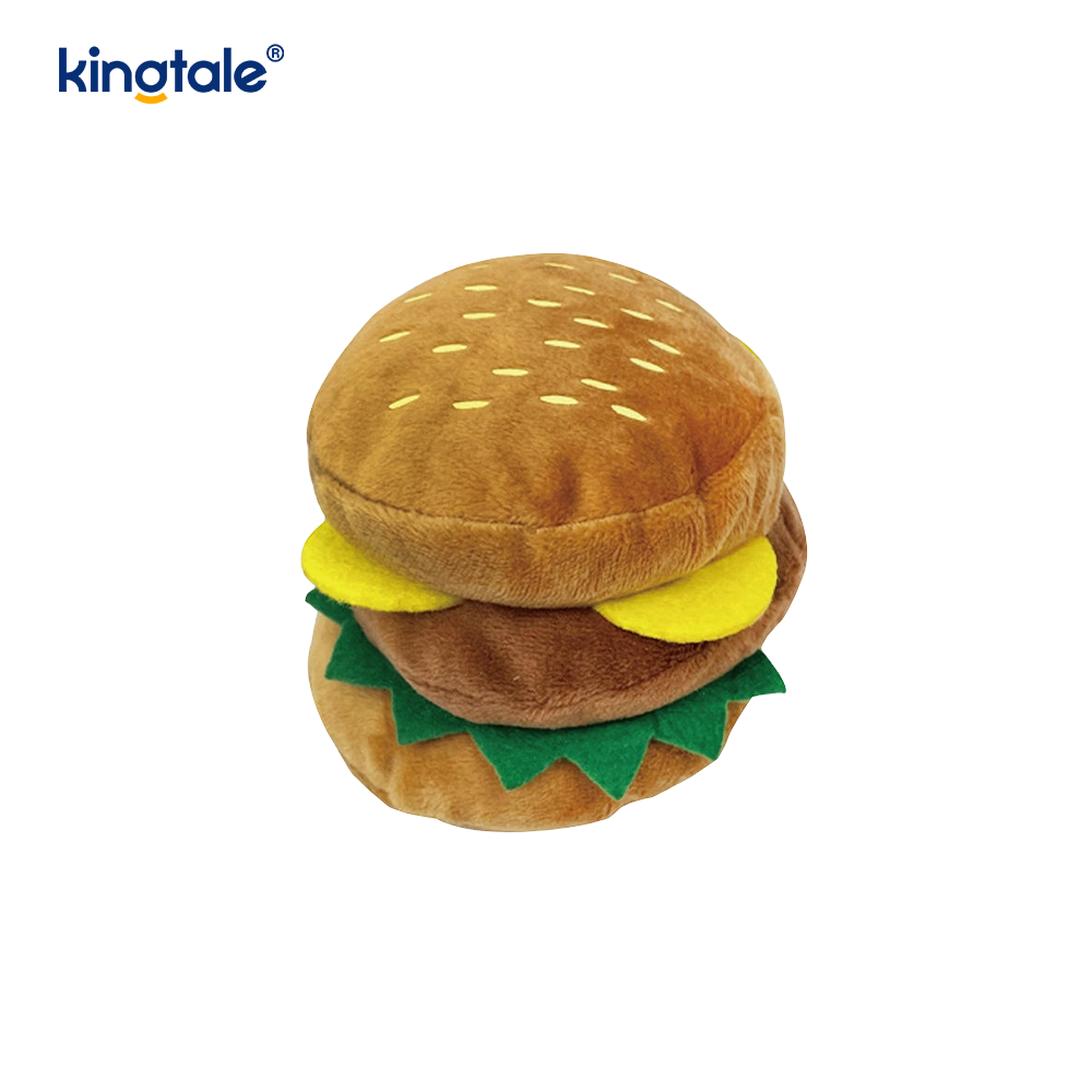 Kedi ve Köpek için Yemek Çığlık atan Oyuncak Hamburger, Patates Kızartması, Tavuk Budu
