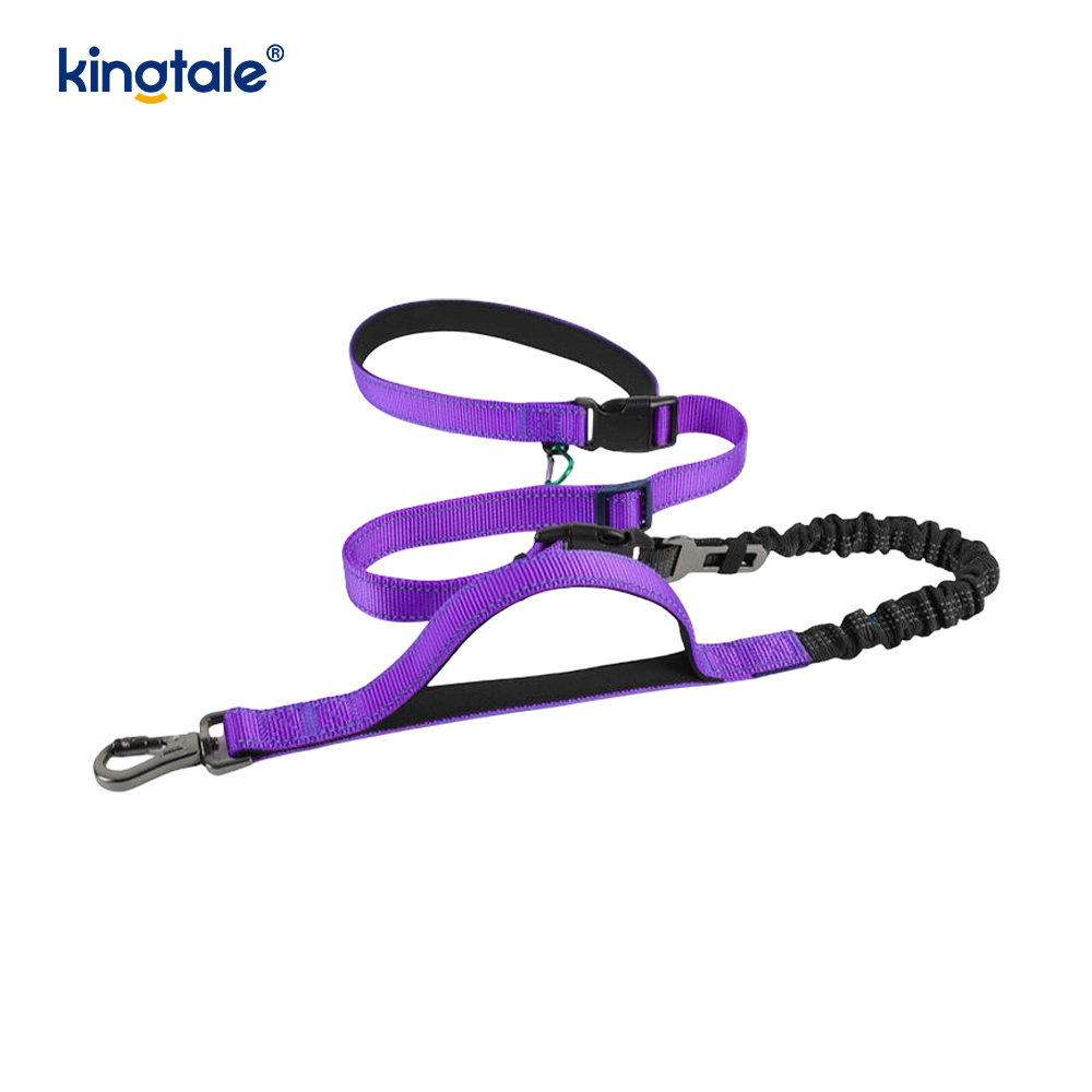 Yansıtıcı Crossbody Eller Serbest Köpek Tasma Evcil Hayvan Tasmaları