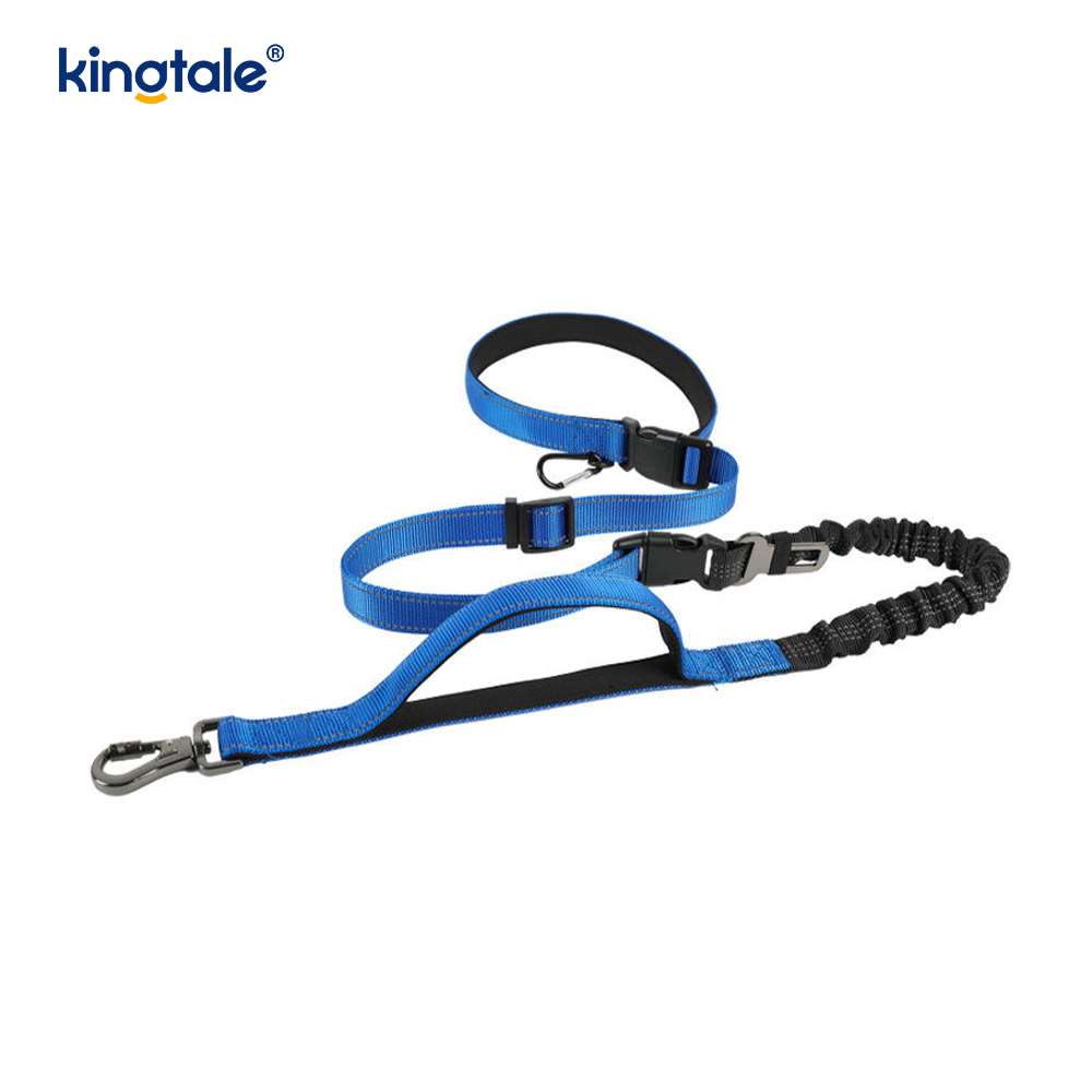 Yansıtıcı Crossbody Eller Serbest Köpek Tasma Evcil Hayvan Tasmaları