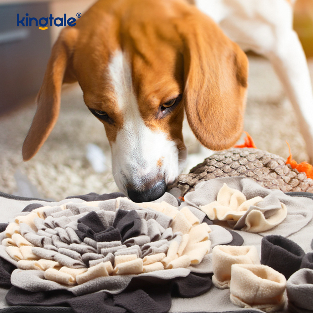 Köpekler için Pet Snuffle Mat İnteraktif Yem Bulmacası