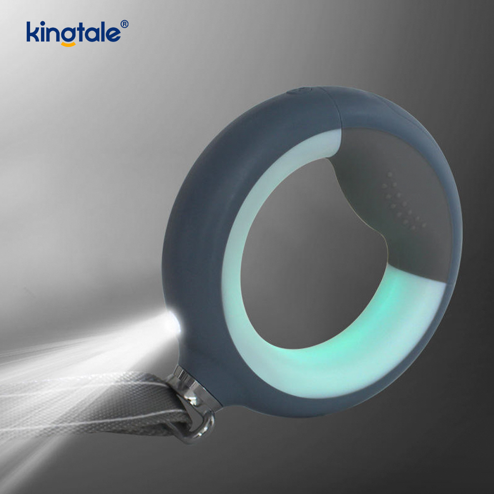 LED Köpek Yürüyüş Tasması Naylon Çekme Halatı ile Geri Çekilebilir Tasma