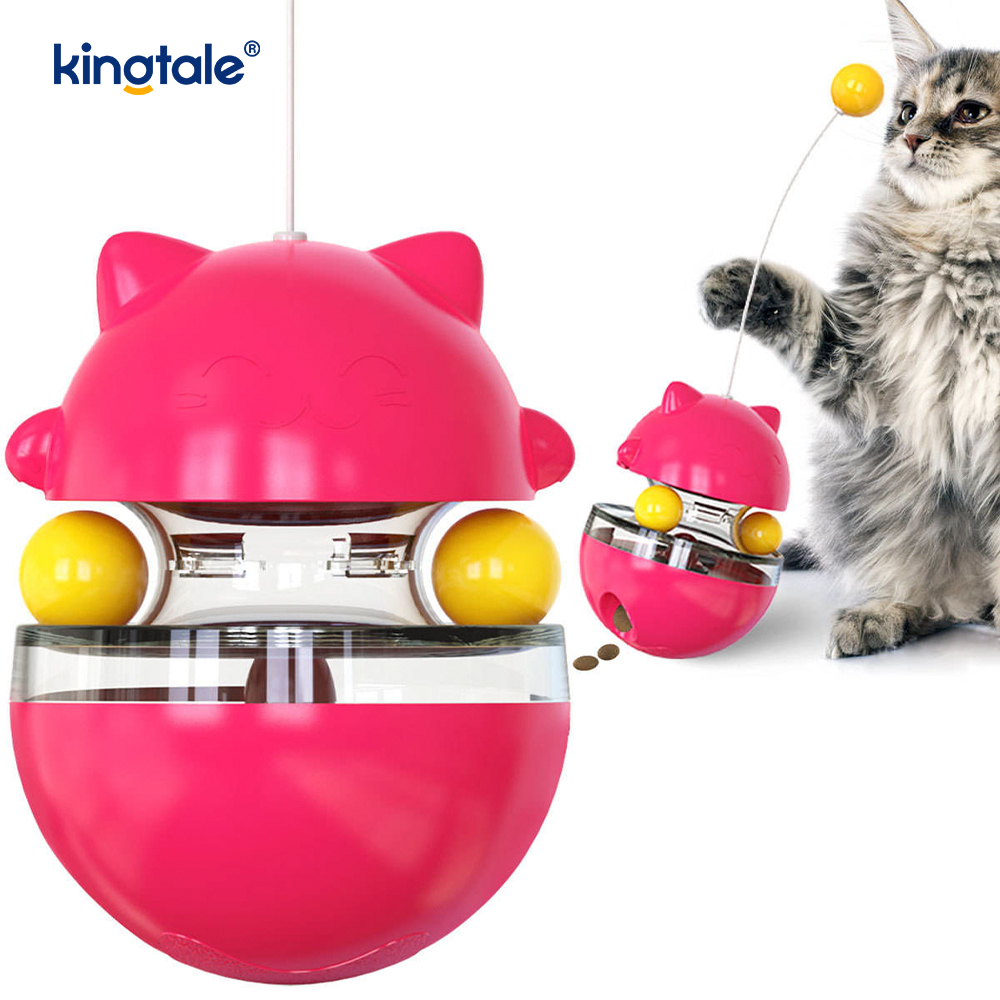 İnteraktif Kedi Oyuncağı Tumbler Kediyle dalga geçiyor ve Topu Kaçırıyor Yeni Kedi Oyuncağı