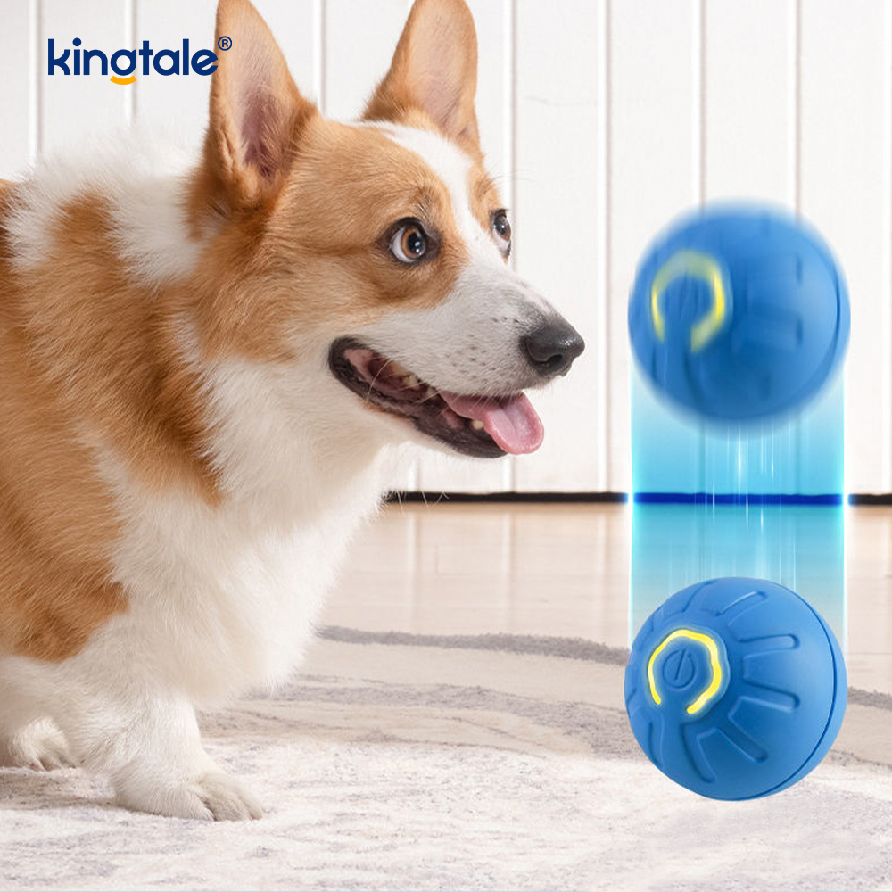 Köpekler için Dayanıklı Uzaktan Kumandalı Köpek Topu Otomatik Aktif Dönen Top Köpekler için Dayanıklı Uzaktan Kumandalı Köpek Topu Otomatik Aktif Dönen Top