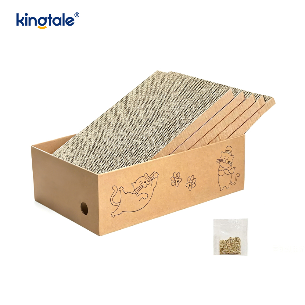 Kediler için Uygun Kutulu 1 Kedi Tırmalama Pedi İçinde 5 Paket