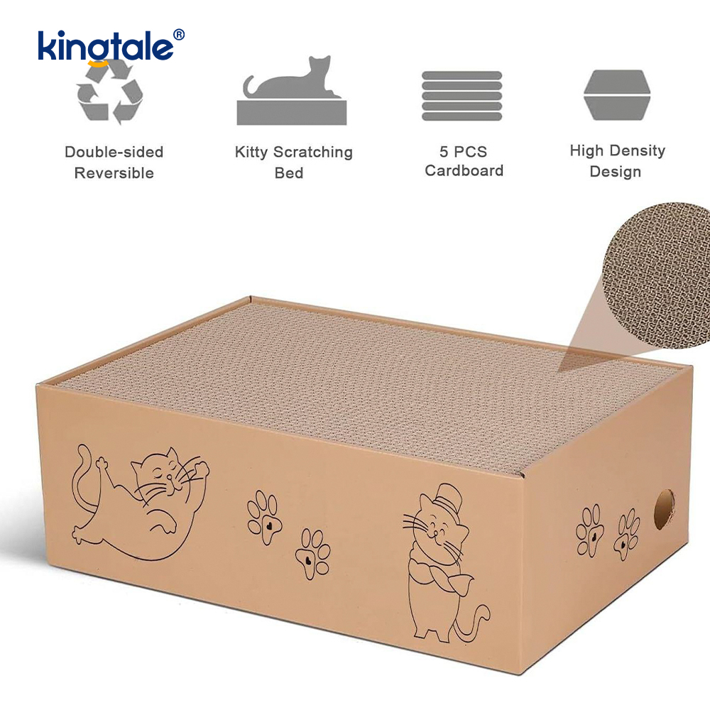 Kediler için Uygun Kutulu 1 Kedi Tırmalama Pedi İçinde 5 Paket